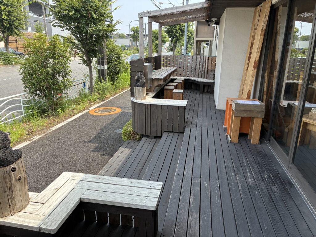 テラス席